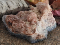 Pink Amethyst Drusy Cluster